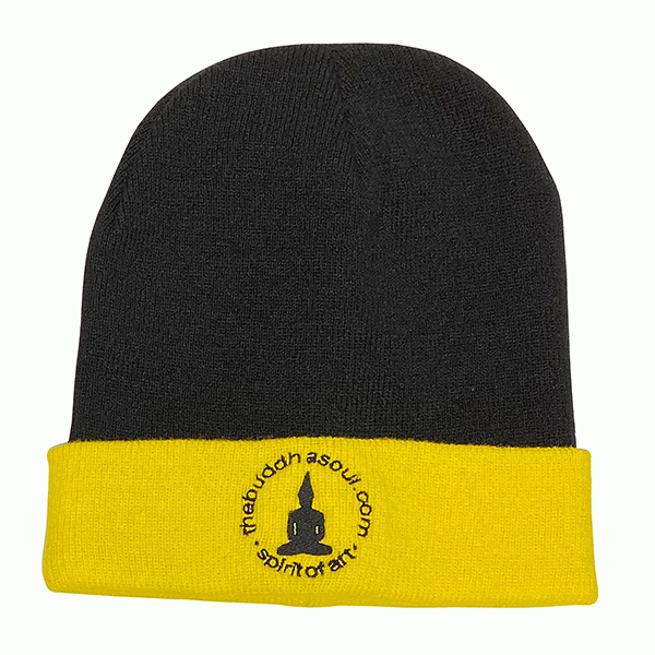 Recyled Black Beanie