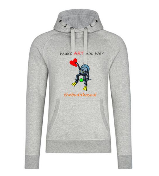 Unisex Premium Hoodie - make art not war